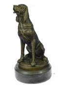 Blood Hound Kennel Club Dog Sculpture