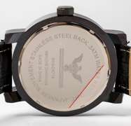 Flashy Silver & Black Dial Diamond King Watch