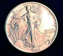 1989  UNC Silver Eagle