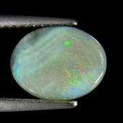 Simply gorgeous 1.46ct bi-color Black Opal