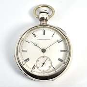Lovely Waltham Pocket Watch in Coin Silver