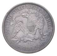 1876-CC Seated Liberty Half Dollar
