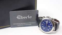 Eberle Day Date Blue Dial Watch