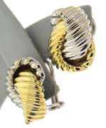 Powerful 18kt Shrimp Knot Earrings