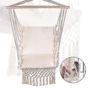 100x55cm Hanging Hammock Swing with Wooden Stretcher