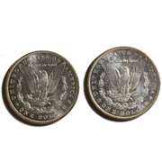 1898 &1904 O BU Morgan Dollars