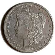 1895 S Morgan Silver Dollar