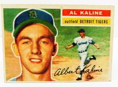 1956 Al Kaline Topps Baseball Card