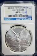 2013 MO Mexico S1 ONZA ER  NGC MS70