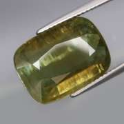 Huge! 11.64ct very rare olive green natural Beryl
