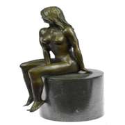 Female Bronze Sculpture Statue Figurine