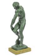Male French Statue Bronze Sculpture