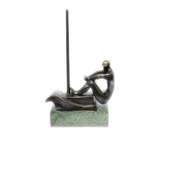 A Challenge Trophy for the Best Rower of the Year Bronze Sculpture