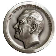 LBJ Official .999 Silver Inaugural Medal