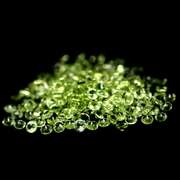 Brilliant 5.19ct set of matched diamond cut Peridot