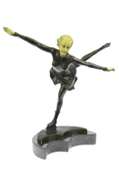 Ice Skater Sport Arena Sculpture Statue