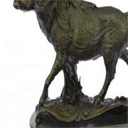 Wild Boar Animal Mascot Bronze Sculpture