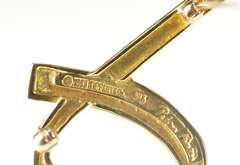 18K Yellow Gold Tiffany & Co. Paloma Picasso Loop Ribbon Pin/Brooch