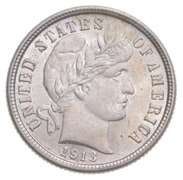 1913 Barber Dime