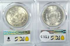 PCGS MS63 1899-O & 1902-O Morgan Silver Dollars
