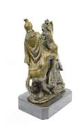 St. George Dragon Slayer Bronze Statue