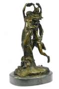 Apollo and Daphne Bronze Sculpture