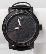 Sparkling Black Diamond King Watch