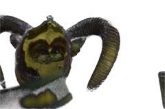 Incredible Detailed Wall Mount Rams Head Bronze Sculpture