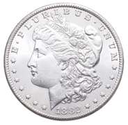1882-CC Morgan Silver Dollar