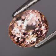 Top color 1.17ct padparadscha pink high fire Tourmaline