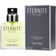 ETERNITY by Calvin Klein EDT SPRAY 3.4 OZ