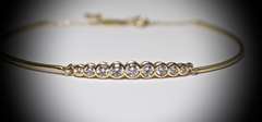 Charming Joie De Viv 18K Moissanite Bracelet