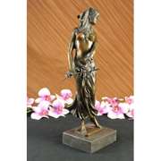 Egyptian on the Nile Princess Bronze Sculpture