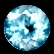 Fiery 3.52ct heavy flashing Topaz solitaire