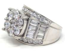 Sterling Silver Cubic Zirconia Ring