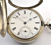 Attractive Fredonia Pocket Watch in Coin Silver