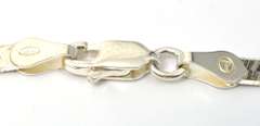 Sterling Silver Herringbone  Necklace