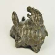 Vienna Bronze Snapping TURTLE TORTOISE Collectible Figurine Sculpture Statue