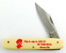 Barney Fife Novelty Motto Pocket Knife, Andy Griffin Show