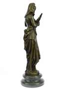 Fortuna Roman Goddess Bronze Statue