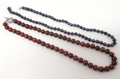 Group Lot of Pearl Necklaces and Bracelets