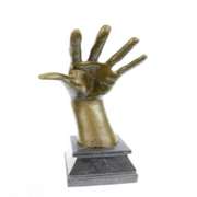 Walls Have Ears Bronze Sculpture