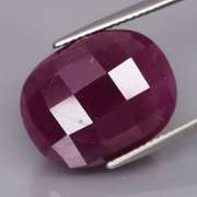 Giant 28.46ct collectors UNHEATED Ruby from Guinea