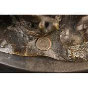 Three Elephants Walking Bronze Statue