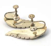 Sterling Silver Turquoise Feather Earrings