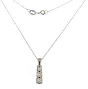 Favorite Diamond Past, Present & Future Necklace