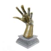 Walls Have Ears Bronze Sculpture