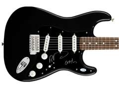 Dave Matthews Band Boyd Tinsley Signed Guitar w Crash Lyrics