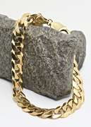 Sturdy and Bold 14K Curb Link Bracelet