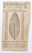 1776 12 Shillings New Jersey Colonial Currency Note - Signatures